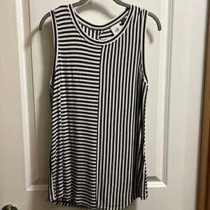 Cabi striped dressy tank